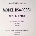 Bendix RSA-10DB1 Fuel Injector Overhaul & Parts Manual. Fixed Price $128.71.