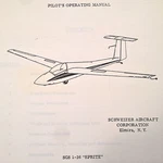 Schweizer Sgs 1-36 Pilot's Operating Manual. Fixed Price $93.02.