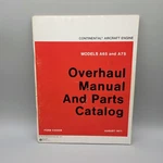 Continental Aircraft Engine Models A65 And A75 Overhaul Manual Parts 1977. Fixed Price $57.95.