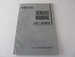 Icom IC-A20 Vhf Air Band Transceiver Service Manual, Genuine Oem. Fixed Price $29.99.