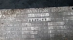 Avco Lycoming Model 0-290-D2 Airplane/aircraft Engine/motor Data Tag/plate Only. Fixed Price $374.95.