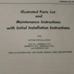 Hughes 500D 500MD 369D Litter Kit 369H90011 Install, Service, Parts Manual. Fixed Price $90.07.