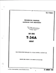 244 Page 1960 Beechcraft Mentor T.o. 1T-34A-4 Parts Breakdown Manual On Cd. Fixed Price $14.99.