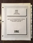King KX99 Vhf Install & Service Manual.. Fixed Price $89.41.
