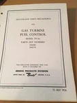 Bendix Gas Turbine Fuel Control TP-6A Parts Manual. Fixed Price $105.32.