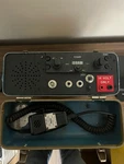 Becker AR2009/25 Portable Vhf Transceiver Speaker + Telex Microphone Untested. Fixed Price $279.99.