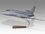 Dassault Falcon 900DX Desk Wood Airplane New Model Small Scale 1/72. Fixed Price $213.18.