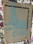 Douglas C-54 Rare Original WW2 Pilot Training Manual. Fixed Price $99.00.