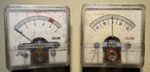 Pair Of Collins Meter Movements 450-0115-00/450-0114-00 0-200UA & 50-0-50UA. Fixed Price $35.00.