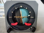 Sperry Rand Model HZ-4 Horizon Flight Director Indicator Adi Pn 1776365-858. Fixed Price $348.00.