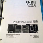 Universal UNS-1SC Nms Install & Technical Manual. Fixed Price $157.12.