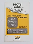 Vintage '76 King Gold Crown KNC-610 Silver KN74 Area Pilots Guide Rnav. Fixed Price $49.95.