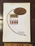 1962 Cessna 180E Owner's Manual. Fixed Price $93.19.