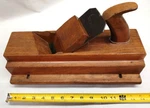 Dwight' Antique Panel Raising Plane, Skewed 2-7/8" Wide Blade, & Side Rail, Usa. Fixed Price $282.89.