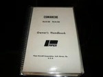 Piper Comanche PA-24-180 PA-24-250 Owner's Handbook Manual Airplane. Fixed Price $11.88.