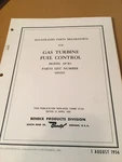 Bendix Gas Turbine Fuel Control AP-B3 Parts Manual. Fixed Price $105.70.