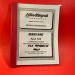 Bendix King Klx 135 Com Trans Gps Receiver Install Manual 006-10500-0001 1994. Fixed Price $99.99.