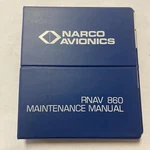 Narco Rnav 860 Area Navigation System Maintenance Manual - Original. Fixed Price $28.75.