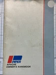 Piper Apache Owners Handbook For Operation Maint Models PA-23-160. Fixed Price $15.00.