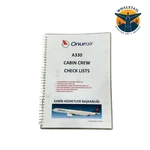 Airbus A330 Cabin Crew Checklists Original Aircraft Manual. Fixed Price $50.00.