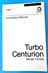 Cessna Turbo Centurion Information Manual T210N 1983. Fixed Price $44.78.