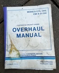 Continental C75, C85, C90 & O-200 Overhaul Manual X30010, Original 80 Flaws Read. Fixed Price $47.84.