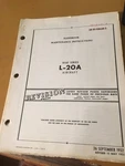 Usaf L-20A DHC-2 Beaver Service Maintenance Manual Aka De Havilland. Fixed Price $136.28.