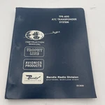 1965 Bendix Radio Division TPR-600 Atc Transponder Instruction Manual 2600. Fixed Price $29.99.