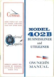 New 1974 Cessna 402B Owner Manual P/n D929-13. Fixed Price $20.00.