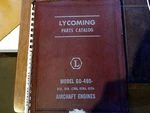 Lycoming GO-480-D1A/D1B/C1B6/G1B6/G1E6 Engine Parts Manual. Fixed Price $91.21.