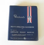 Vtg 1978 Beechcraft Bonanza V35A V35B Flight Manual Operating Handbook. Fixed Price $40.00.