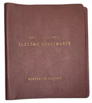Vintage Electric Housewares Parts & Service Manual Binder 1954 1956. Fixed Price $135.00.