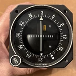 Bendix King 202 Vor/loc Indicator 066-3034-07 Untested-for Parts. Fixed Price $99.99.