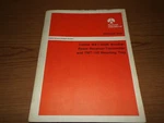 Collins Weather Radar WXT-250B And TMT-150 Tray Instruction Book. Fixed Price $39.99.