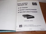 Narco Transponder Manual AT50A. Fixed Price $50.00.