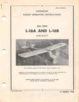 1948 Aeronca L-16A L-16B Liaison Pilots Flight Manual Aircraft Handbook-cd. Fixed Price $19.99.