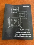 Pilot's Manual For The Honeywell EDZ-605 & 805 Flight Instrument System. Fixed Price $50.00.