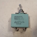 5 Amp Heinemann Circuit Breaker BC10 Switch M39019/1 41, HB1-Z1-41. Fixed Price $47.03.