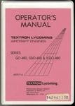 New Avco Lycoming Go-, Gso-, & IGSO-480 Engine Operator's Manual, P/n 60297-14. Fixed Price $25.00.