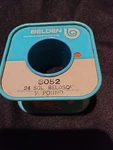 Belden 8052 24 Sgl Copper Wire 1/2 Pound. Fixed Price $156.00.