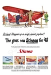1948 Stinson "flying Station Wagon" Vintage-style Airplane Poster. Fixed Price $19.95.