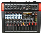 AUDIO2000'S AMX7382 6-CHANNEL Powered Mixer With 320 Dsp Sound Effects-mr. Fixed Price $249.99.