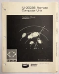 Bendix IU-2023B Remote Computer Unit Installation Manual I.b. 22023-1. Fixed Price $9.20.
