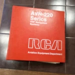 Rca -220, AVN-220A, AVN-221, 221A Service & Parts Manual. Fixed Price $145.00.