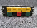 522-3918-001 Collins 914G-1 Control Warning Indicator (black, 26V). Fixed Price $280.00.