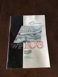 Collins Wp 103 Radar Pilot's Handbook - Vintage Manual For Airborne. Fixed Price $5.99.