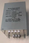 Nos Surplus Microtran P/n M8061 5950-00-068-3999 Transformer 115VAC/2.6A 400CPS. Fixed Price $99.99.