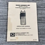 Vintage Narco Avionics Ht 800 Handheld Transceiver Operators Manual Usa 1983. Fixed Price $17.99.
