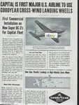 Capital First Major Super DC-3 Cross Wind Wheels Goodyear Ad. Fixed Price $9.99.