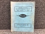 1947 Aircooled Motors Franklin Engine Service Manual B9F & 6A8-215-B8F. Fixed Price $39.20.